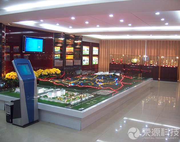 內(nèi)蒙古固陽電力公司展廳