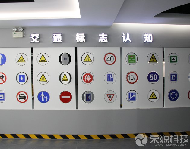 交通標(biāo)志互動翻版