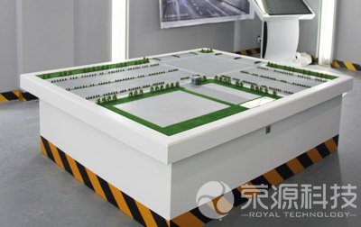 交通安全投影沙盤2