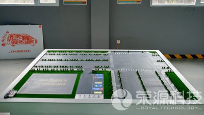 交通安全投影沙盤